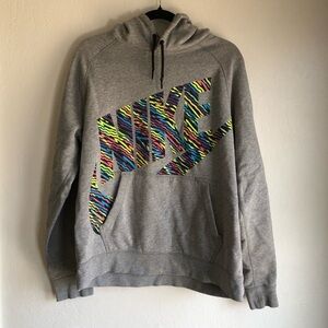 - Nike Explode Filled Graphic Hoodie Hooded Sweatshirt Large
Multicolor gr…